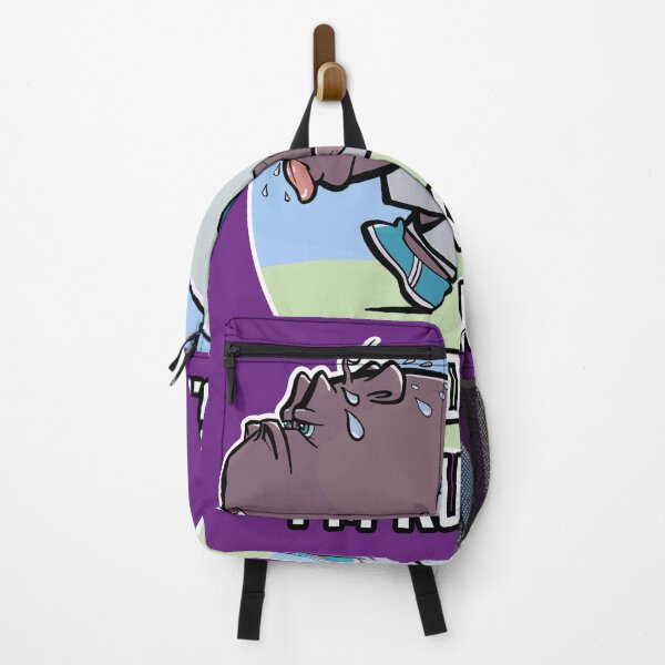 Item preview, Look Ma I'm Running Funny Sarcastic Hippo designed and sold by egyedg.