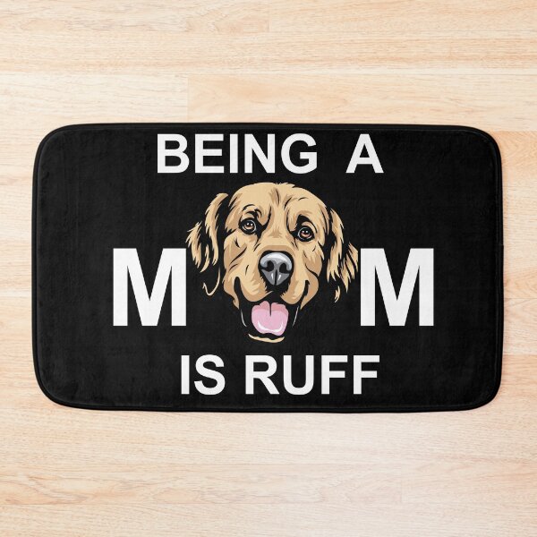 Item preview, Being a mom is ruff typography funny saying design. designed and sold by SamRVstore.