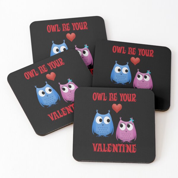Item preview, Owl Be Your Valentine Happy Valentine's Day Cute Owls designed and sold by KeysTreasures.