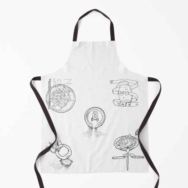 Item preview, Black and white food flash sheet designed and sold by Dopamine Dumpster.