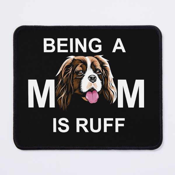 Item preview, Being a mom is ruff typography funny saying design. designed and sold by SamRVstore.