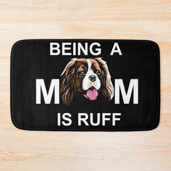 Item preview, Being a mom is ruff typography funny saying design. designed and sold by SamRVstore.