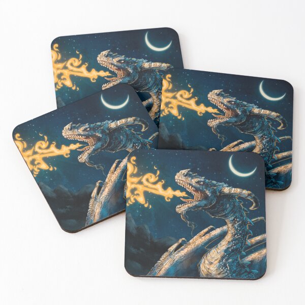 Item preview, Dragon - roaring fire designed and sold by Greenedera.