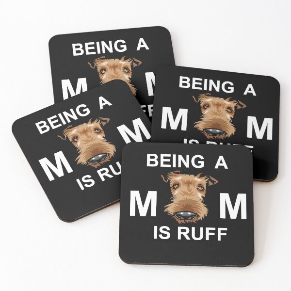 Item preview, Being a mom is ruff typography funny saying design. designed and sold by SamRVstore.