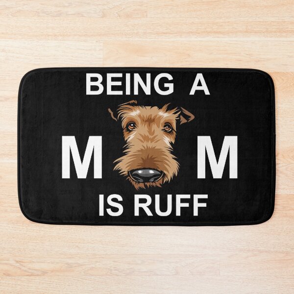 Item preview, Being a mom is ruff typography funny saying design. designed and sold by SamRVstore.