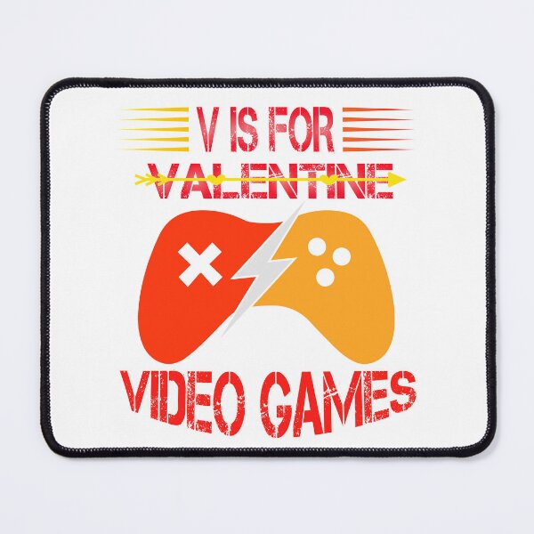 Item preview, V Is For Video Games. designed and sold by YARA TS.
