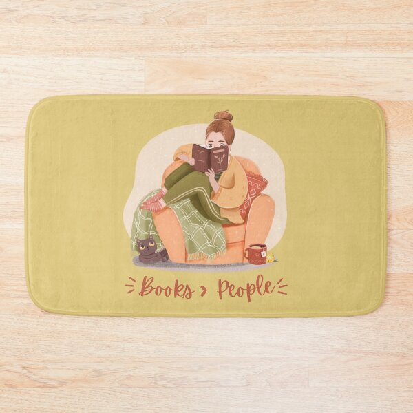 Item preview, Books & girl Bookworm Gift designed and sold by SweetbeStore.