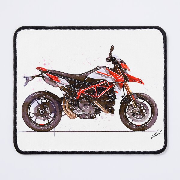 Item preview, Watercolor Italian Hypermotard Motorcycle - original watercolor by Vart. designed and sold by vartstudio.