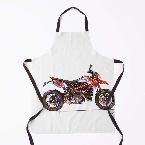 Item preview, Watercolor Italian Hypermotard Motorcycle - original watercolor by Vart. designed and sold by vartstudio.