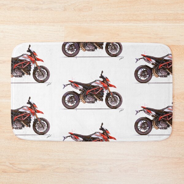 Item preview, Watercolor Italian Hypermotard Motorcycle - original watercolor by Vart. designed and sold by vartstudio.