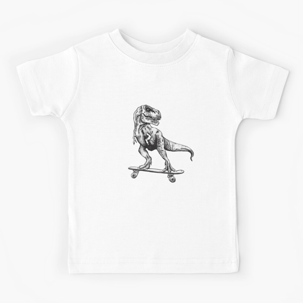T-Rex Do Skate Kids T-Shirt
