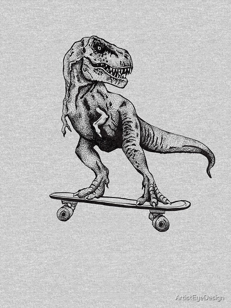 T-Rex Do Skate by ArtistEyeDesign