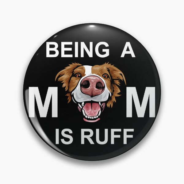 Item preview, Being a mom is ruff typography funny saying design. designed and sold by SamRVstore.