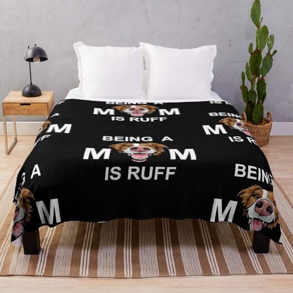 Item preview, Being a mom is ruff typography funny saying design. designed and sold by SamRVstore.