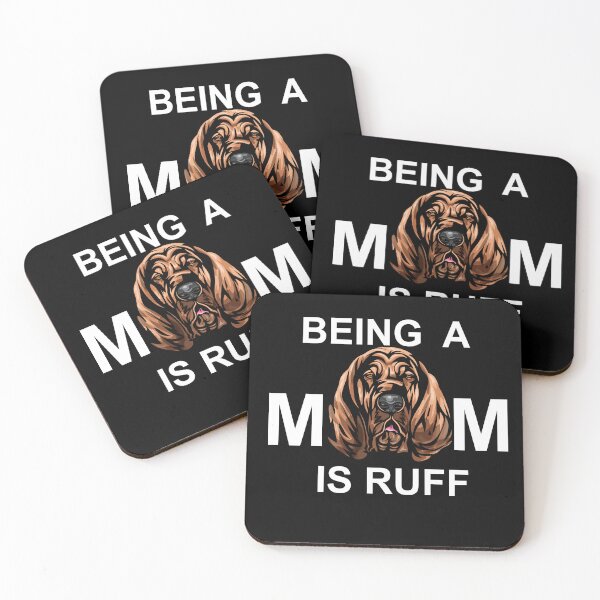 Item preview, Being a mom is ruff typography funny saying design. designed and sold by SamRVstore.