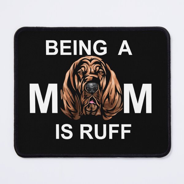Item preview, Being a mom is ruff typography funny saying design. designed and sold by SamRVstore.