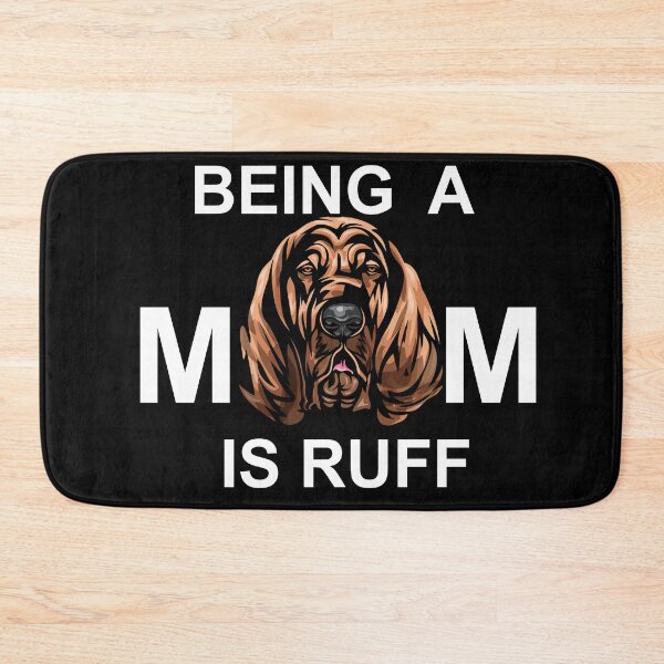 Item preview, Being a mom is ruff typography funny saying design. designed and sold by SamRVstore.