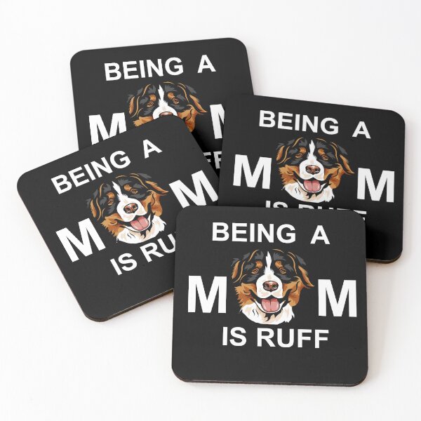 Item preview, Being a mom is ruff typography funny saying design. designed and sold by SamRVstore.