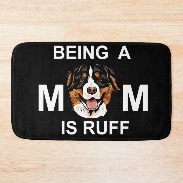 Item preview, Being a mom is ruff typography funny saying design. designed and sold by SamRVstore.
