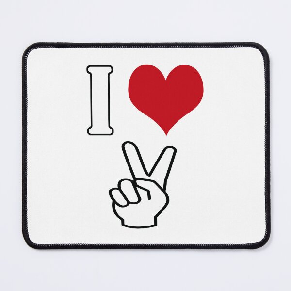 Item preview, I Love Peace designed and sold by Rainy.