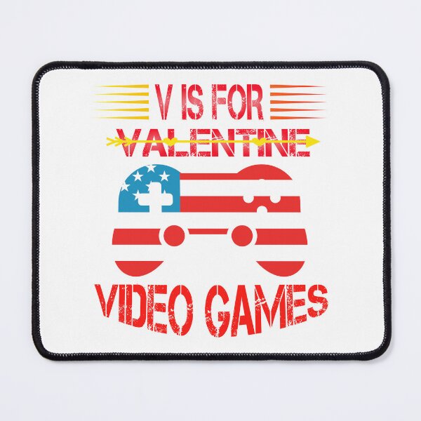 Item preview, V Is For Video Games. designed and sold by YARA TS.