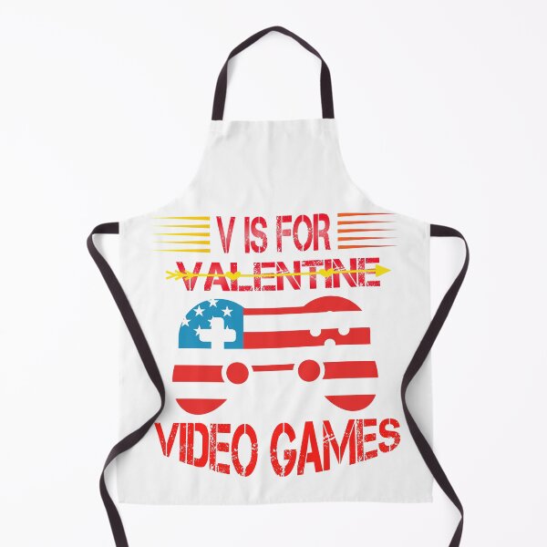 Item preview, V Is For Video Games. designed and sold by YARA TS.