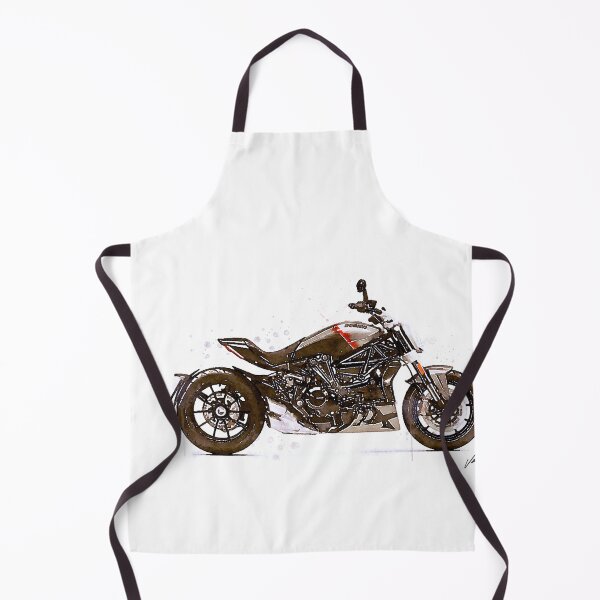 Item preview, Watercolor Muscle bike Italian Motorcycle - original watercolor by Vart. designed and sold by vartstudio.