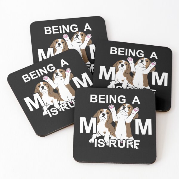 Item preview, Being a mom is ruff typography funny saying design. designed and sold by SamRVstore.