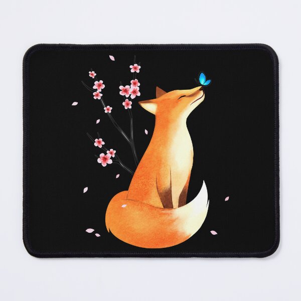 Item preview, Fox Japanese Cherry Blossom Flower designed and sold by franktimothy.