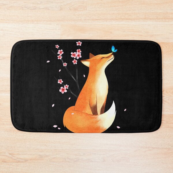 Item preview, Fox Japanese Cherry Blossom Flower designed and sold by franktimothy.
