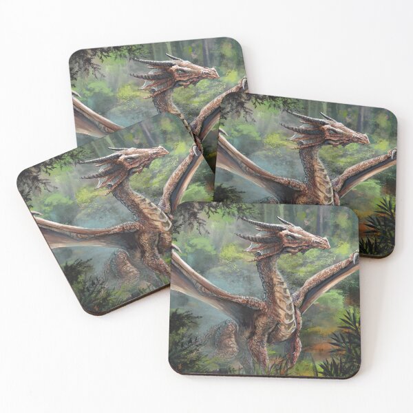 Item preview, Dragon - Forest guardian designed and sold by Greenedera.