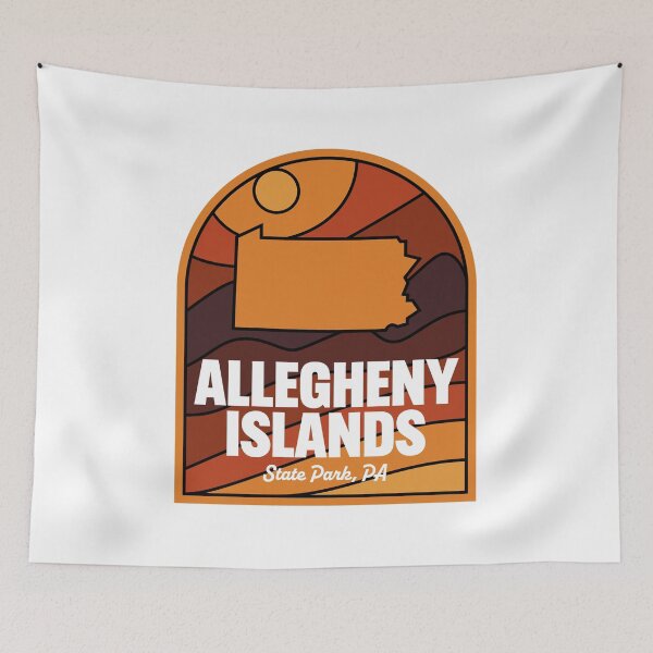 Item preview, Allegheny Islands State Park Pennsylvania designed and sold by HalpinDesign.