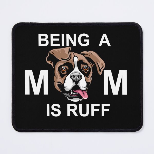 Item preview, Being a mom is ruff typography funny saying design. designed and sold by SamRVstore.