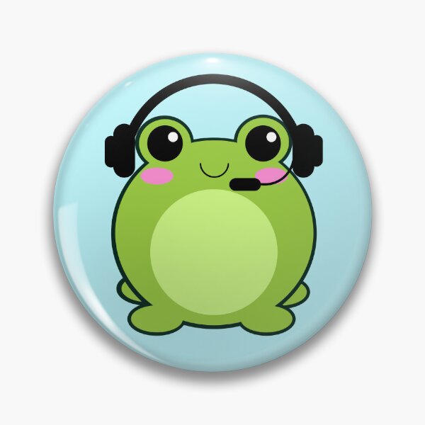 Item preview, Gamer Frog, Kawaii Frog, Green Frog designed and sold by Midsummer1942.