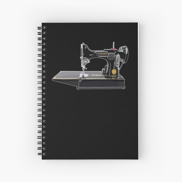 Singer Sewing Machine Spiral Notebooks for Sale Redbubble picture