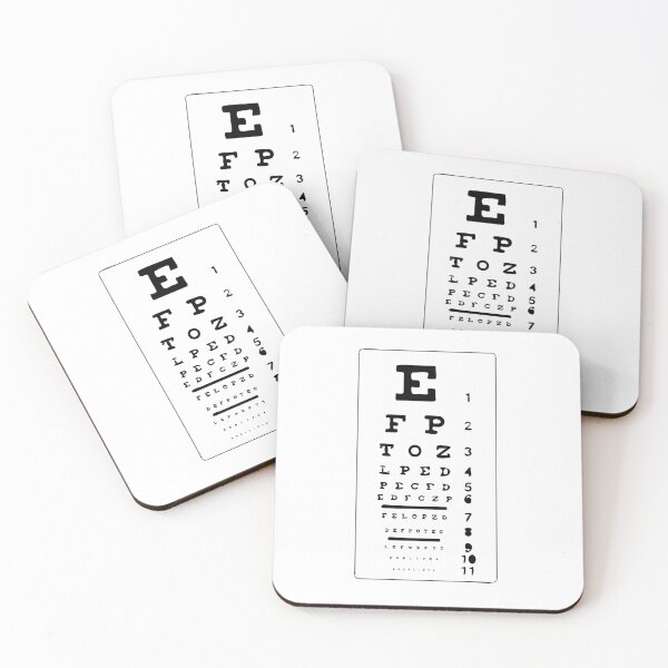 Item preview, Snellen chart designed and sold by STEM-women.