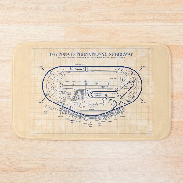 Item preview, Daytona International Speedway (Old Blue Grid) designed and sold by BGALAXY.