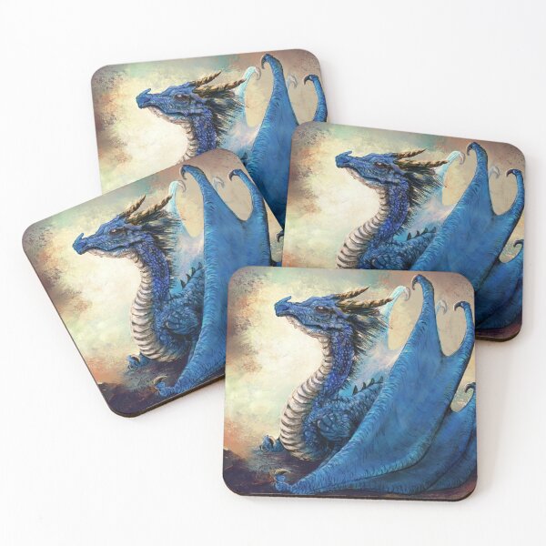 Item preview, Dragon - Royal blue designed and sold by Greenedera.