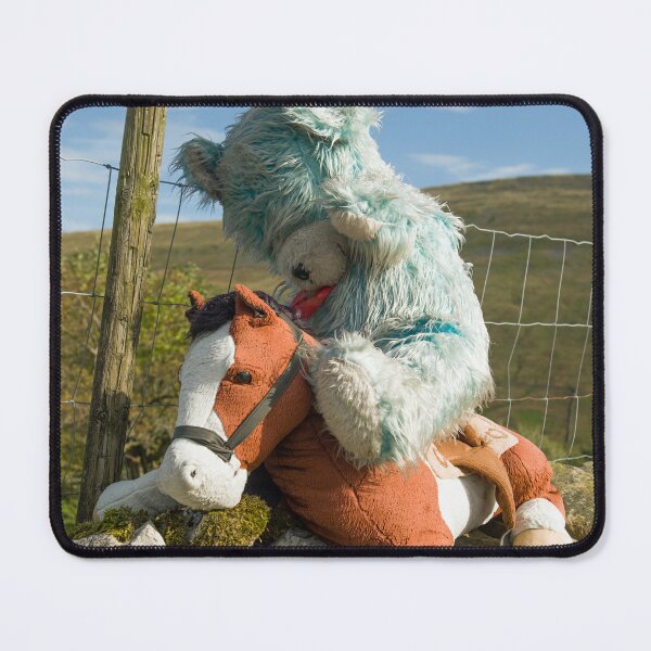 Item preview, A Strange sight in Cumbria as a bear rides a horse! designed and sold by Cameranick.
