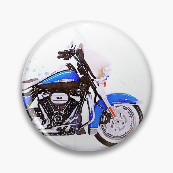 Item preview, Watercolor Classic American Cruser Motorcycle - original watercolor by Vart. designed and sold by vartstudio.