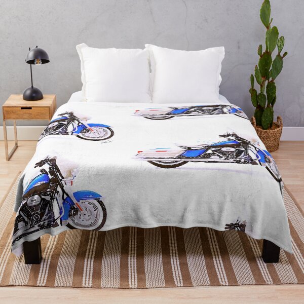 Item preview, Watercolor Classic American Cruser Motorcycle - original watercolor by Vart. designed and sold by vartstudio.