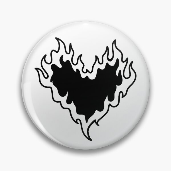 Item preview, Heart on Fire designed and sold by Aizyshop.