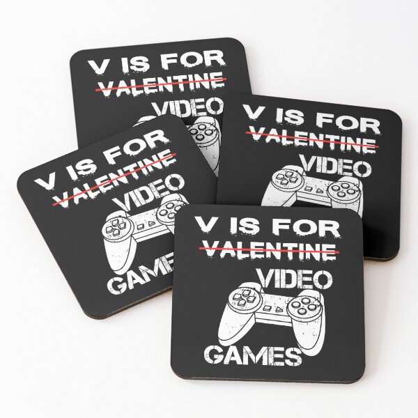 Item preview, V Is For Video Games. designed and sold by YARA TS.