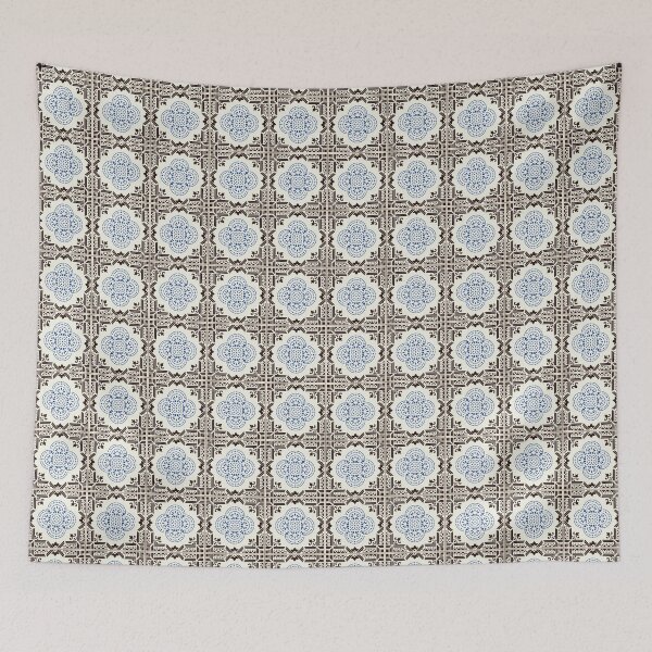Item preview, Meticulous Lisbon Portugal tile pattern designed and sold by arkantus.