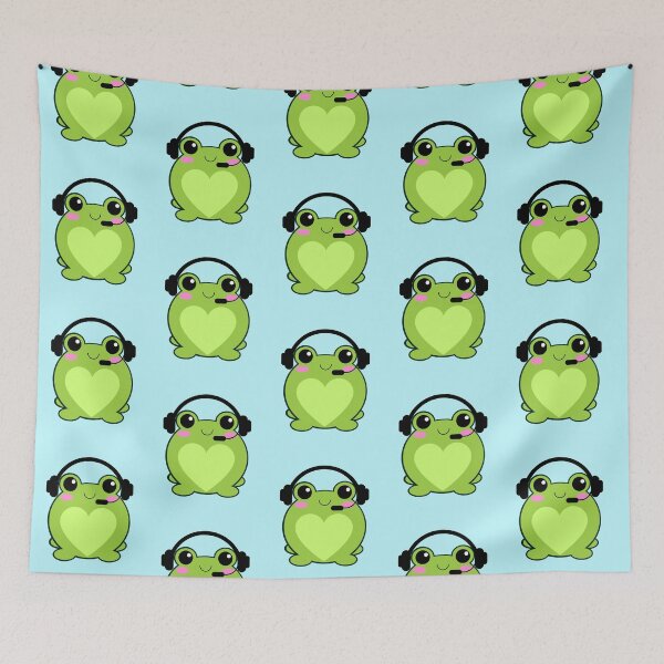 Item preview, Gamer Frog, Kawaii Frog, I Love Frogs designed and sold by Midsummer1942.