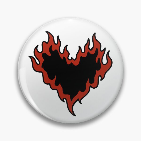 Item preview, Heart on Fire designed and sold by Aizyshop.