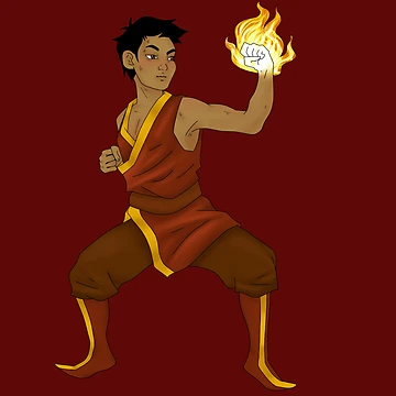 Artwork thumbnail, Fire Bender by Sphinx-Riddles