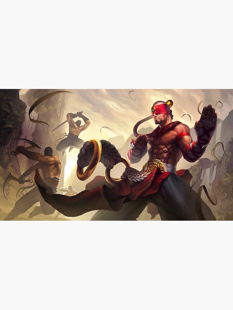 "Lee Sin The Blind Monk" Poster For Sale By Alokee- | Redbubble