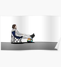 Formula 1 - Fernando Alonso deckchair Poster