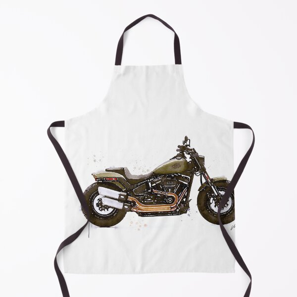 Item preview, Watercolor Classic American Muscle bike Motorcycle - original watercolor by Vart. designed and sold by vartstudio.